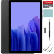 Samsung Galaxy Tab A7 10.4 64GB with Wi-Fi + 128GB microSD Memory Card (Gray) 3GB RAM, Android 10 OS with Tigology Accessories