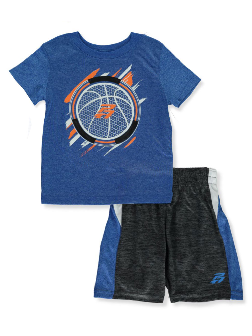 Pro Athlete Baby Boys' Basketball 2Piece Shorts Set Outfit (Infant