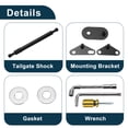 thumbnail image 7 of Unique Bargains Tailgate Assist for Ford F150 Pickup 2015-2019 Tailgate Pickup Truck Lift Support Strut with Mounting Bracket 1 Set Black, 7 of 7