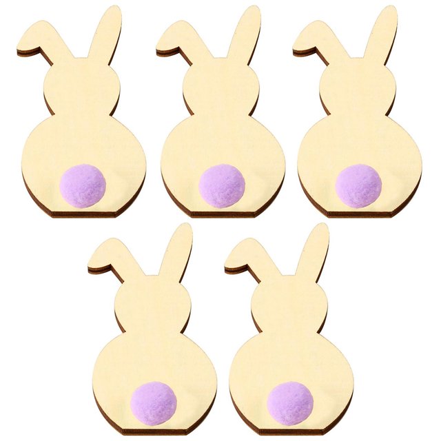 sweethay Paquete de 5 Piezas de de Conejo Decoraciones de Pascua Regalos de Aniversario JM01167 Type3 NO3 sweethay HA011604-02