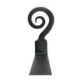 thumbnail image 6 of Renovator's Supply Christmas Stocking Holder Black Wrought Iron 10" H Pigtail Stockings Hanger, 6 of 8