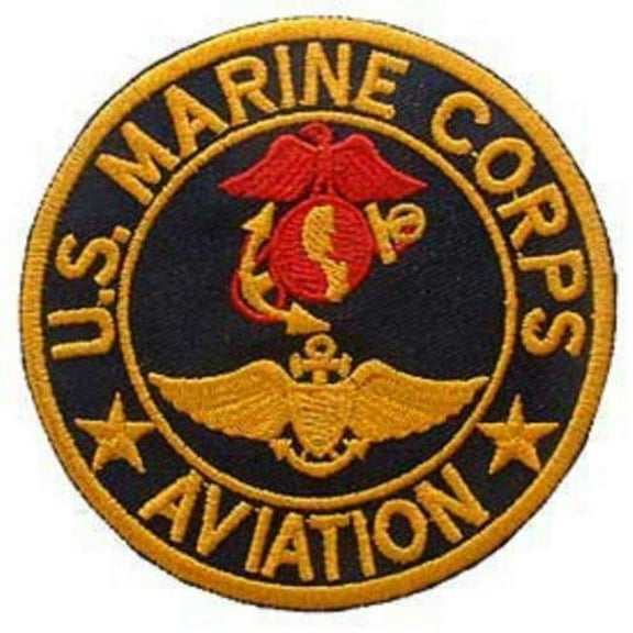 USMC Marines Aviation Embroidered Shoulder Patch PAT-0120