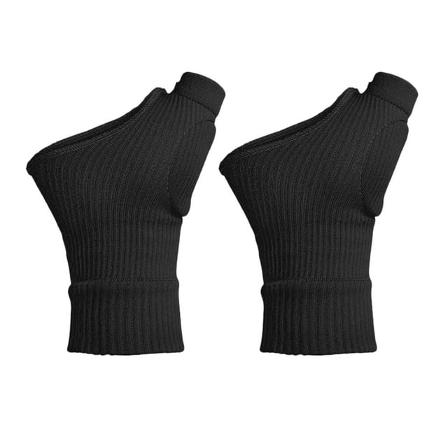 Dsscvnef Protège-Poignet Soutien pour Hommes Femmes Entorse Articulaire Sangle Élastique Gant Demi-Doigt Chaud Froid