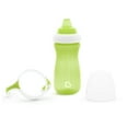 thumbnail image 4 of Munchkin® Gentle™ Transition Sippy Cup with Trainer Handles, 10 oz, Blue/Green, Unisex, 2 Pack, 4 of 10