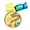 Marathon Gold, variant on ZPAQI Winner Medals for Children Teens Event, Classroom, Office & Sports Award Medals