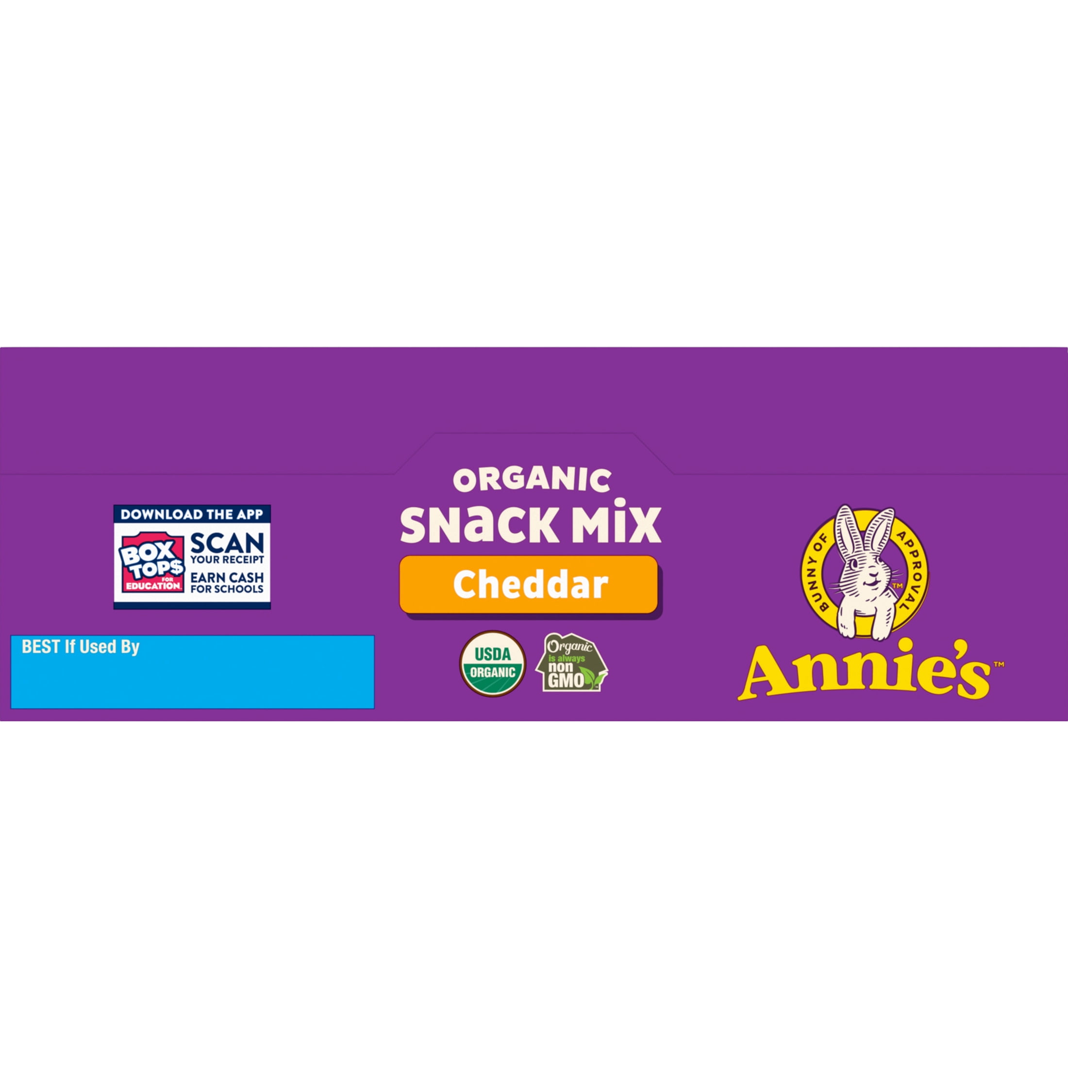 (3 pack) Annie's Cheddar Snack Mix With Assorted Crackers and Pretzels, 9 oz