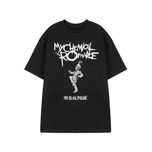 My Chemical Romance T-Shirt à Manches Courtes pour Adulte avec Bande de Marche