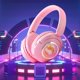 thumbnail image 1 of Auriculares inalámbricos Bluetooth 5.3 | Sonido estéreo de alta fidelidad | Luz RGB | Micrófono con cancelación de ruido | Diseño plegable | Batería larga 100H en espera | Controladores de 40 mm |, 1 of 6