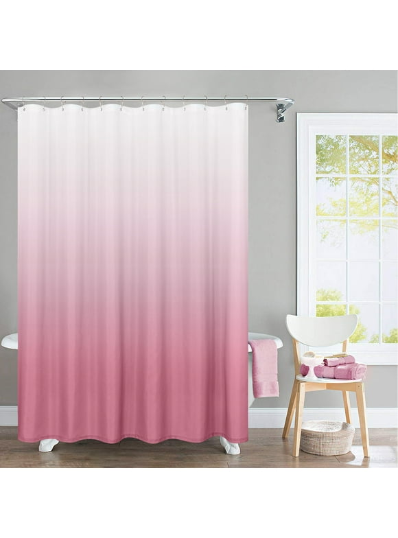 Pink Shower Curtains in Shower Curtains