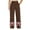 Coffee, variant on Woman Sweatpants Bow Embroidered High Elastic Waist Sweatpants Loose Casual Lounge Pants with Pockets Beige L