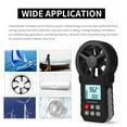 thumbnail image 2 of KKmoon Anemometer,Weather Data Outdoors CFM Meter Wind Handheld Portable Wind Meter CFM Meter Wind LCD Weather Meter Wind LCD Speed LCD CFM Portable Anemometer LCD CFM Wind Wind Meter Wind Meter de, 2 of 6