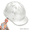 White, variant on DOCRELD Aluminum Hard Hat Full Brim,Commercial Construction Safety Helmet 5.1" Deep 4-Point Fastening Adjustment Device,Durable Protection Safety Helmet,Construction Site Helmet