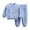 Toddler 2-Piece Outfit C-280 Blue, variant on Caqnni Toddler Boys Little Girls Cotton Outfits High Waist Winter Thermal Underwear Set Plus Trousers Fall Clothes 12 18 24 M 1t 2t 3t 4t Pajamas & Dailywear Setļ¼Pinkļ¼12-18 Monthsļ¼
