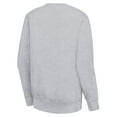 thumbnail image 3 of Women's G-III 4Her by Carl Banks  Heather Gray Minnesota Vikings Large Team Graphic Fleece Pullover Sweatshirt, 3 of 3