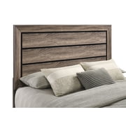 Kauffman Wood Queen Storage Panel Bed Washed Taupe