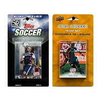 MLS New England Revolution 2 Different Licensed Trading Card Team Sets