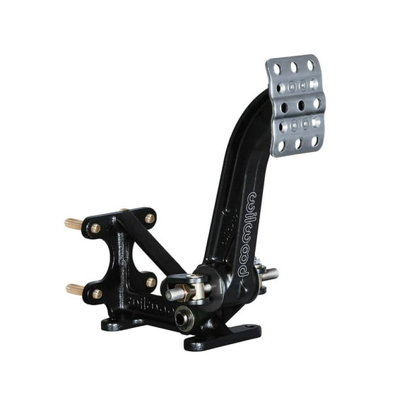 Wilwood 340-13831 Adjustable Brake Pedal, Dual Master Cylinder, Floor Mount, 6:1
