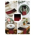 thumbnail image 4 of Black Red Ombre Cloth Napkins Washable Set of 8, Modern Abstract Art Gradient Reusable Dinner Table Napkins Cloth Bulk for Weddings Kitchen Restaurants Hotel Events Parties 20 x 20 Inch, 4 of 9