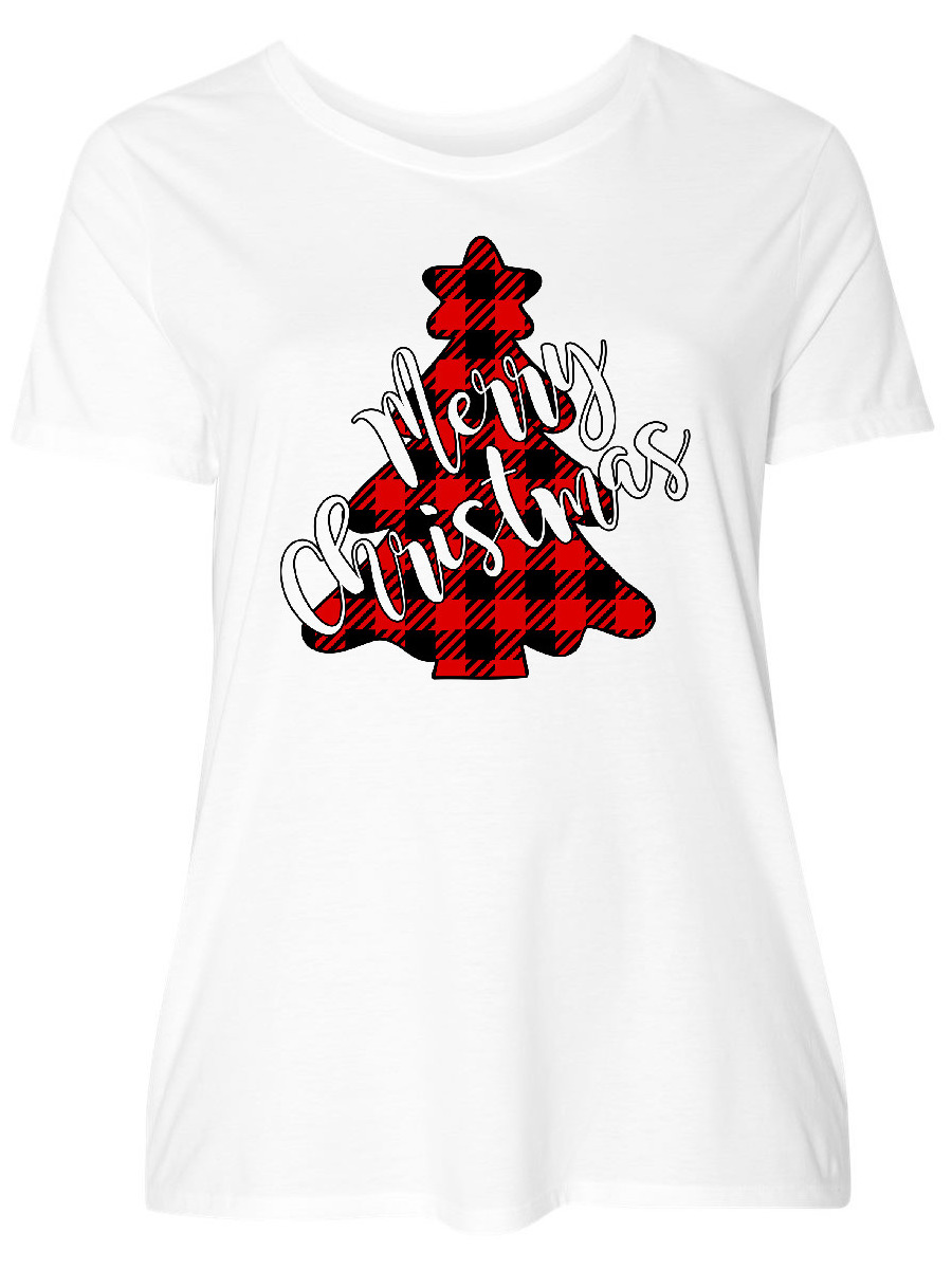Inktastic Red Buffalo Plaid Christmas 