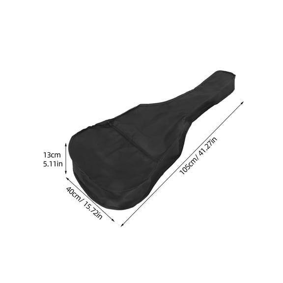 Guitar Case Acoustic Electric Gig Storage Cover Padded Pouch Brass Carrying Bass Carry Backpack Organizer Protector