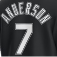 thumbnail image 3 of Camisetas de béisbol de la famosa marca Chicago con bordados para hombres, mujeres y jóvenes, personalizadas #7 ANDERSON #10 MONCADA #35 THOMAS #72 FISK, 3 of 5