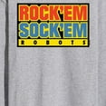 thumbnail image 3 of Rock 'Em Sock 'Em Robots - Rock 'Em Sock 'Em Robots Logo - Men's Long Sleeve T-Shirt, 3 of 5
