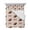Beige, variant on Pink Bow Football Full Size Down Alternative Comforter, Lightweight Comforter Quilt Bedding Set with Pillow Shams Modern Game Balls Retro Burlap All Seasons Bed Comforter Duvet Insert 78"x90"