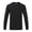 Black, variant on Gildan Mens Hammer Heavyweight Long Sleeve T-Shirt