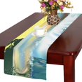 thumbnail image 3 of MKHERT The Underwater World with Fish and Plants Table Runner for Wedding Party Banquet Decoration 14x72 inch, 3 of 3