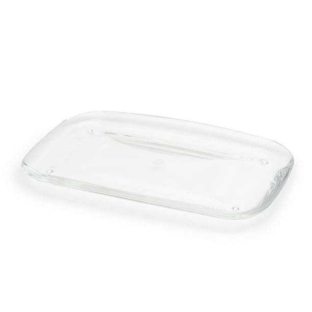 Umbra Droplet Acrylic Bathroom Tray, Clear