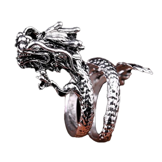 Sonducket Adjustable Size Rings Student Trend Men Alloy Ring Holiday Opening Stereoscopic Jewelry Party Supply Accessories Daily Type3 NO3