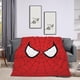 thumbnail image 3 of Ropa de cama de Spiderman: Manta acogedora de 152 x 127 cm con ojos de dibujos animados | Ideal para sofá, coche o cama | Mejora tu decoración de Spiderman, 3 of 8