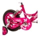 thumbnail image 4 of Bicicleta Infantil Unibike  rodada 12 con ruedas de entrenamiento Fucsia 12, 4 of 7