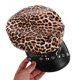 thumbnail image 5 of unbranded Boina Punk De Cuero PU Con Estampado De Leopardo Marrón Para Mujer Estilo, 5 of 6