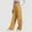Yellow, variant on Binmer Women's Fleece Pants with Pockets, Drawstring High Waist Sweatpants Yellow,Womens Plus L