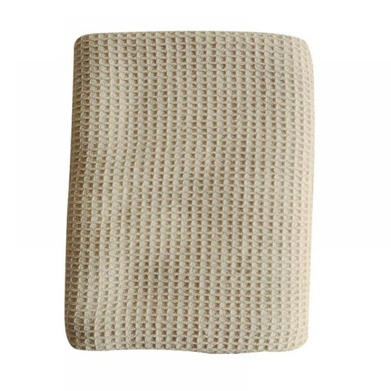 Dish Towels Set, 100% Cotton Waffle Weave Beige+khaki+light Grey+