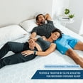 thumbnail image 5 of MOLECULE 3" Triple Zone PRO Pressure-Relieving Gel Memory Foam Mattress Topper, Queen, 5 of 5