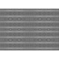 thumbnail image 1 of Ahgly Company Machine Washable Indoor Rectangle Transitional Carbon Gray Area Rugs, 6' x 9', 1 of 7