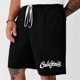 thumbnail image 3 of Mens Casual Shorts Lace-Up Elástico Cintura Bolsillo Ejercicio Fitness Hogar Pantalones de Media Longitud para Diario, 3 of 5