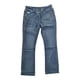 thumbnail image 5 of Puntoco Mujer Retro Patrón Geométrico Estampado Lavado Bolsillo Jeans Pantalones Puntoco Puntoco-3347, 5 of 6