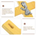 thumbnail image 3 of TABLZONE Yellow Wood Craft Wall Cross with Intricate Design for Peaceful Home Display, 3 of 7