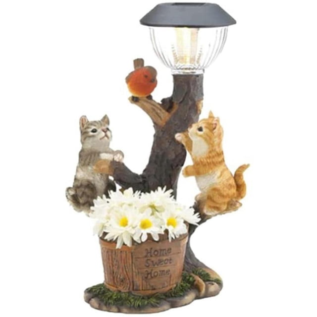 Solares Estatuas De Animales * Lámparas De Noche Iluminación Decorativa De Ahorro De Energía Césped Patio Exterior Porche Camping Exterior Vogacara HA042462-02