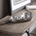 thumbnail image 2 of Bowery Hill Contemporary 3 Peas in A Pod Sculpture in Silver, 2 of 2
