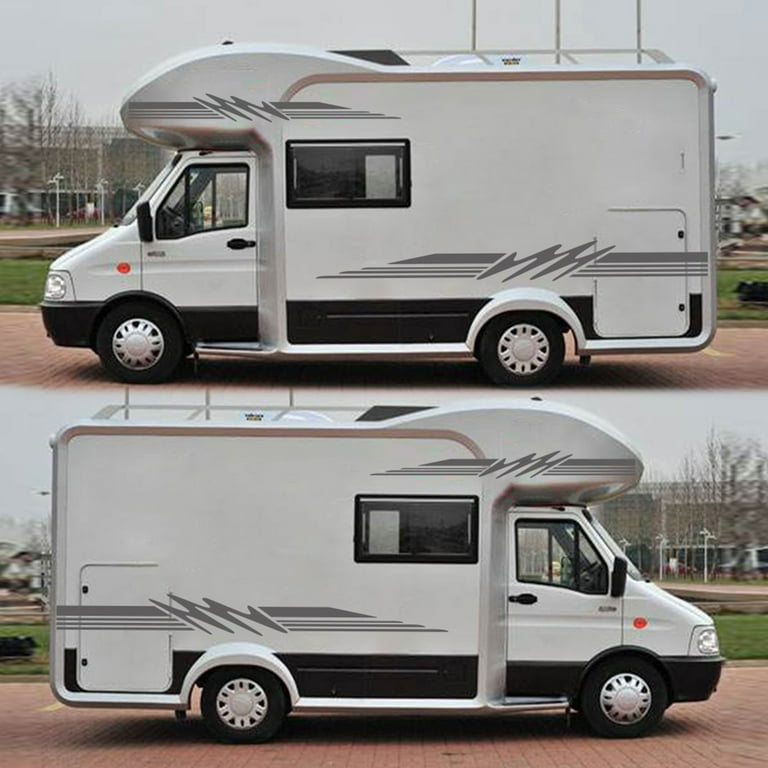 Otwoo For 2 X Rimor 65cm 16,1cm Aufkleber Sticker Wohnmobil Camper Wohnwagen  Caravan Car Styling