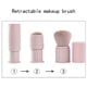 thumbnail image 2 of PinkBrochas Kabuki retráctiles, brocha para base, brocha para colorete, brocha bronceadora, brocha para licuadora facial, polvo profesional, mezcla de minerales, pulido, aplicacion, 2 of 4