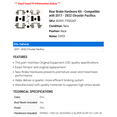 thumbnail image 2 of Rear Brake Hardware Kit - Compatible with 2017 - 2022 Chrysler Pacifica 2018 2019 2020 2021, 2 of 2