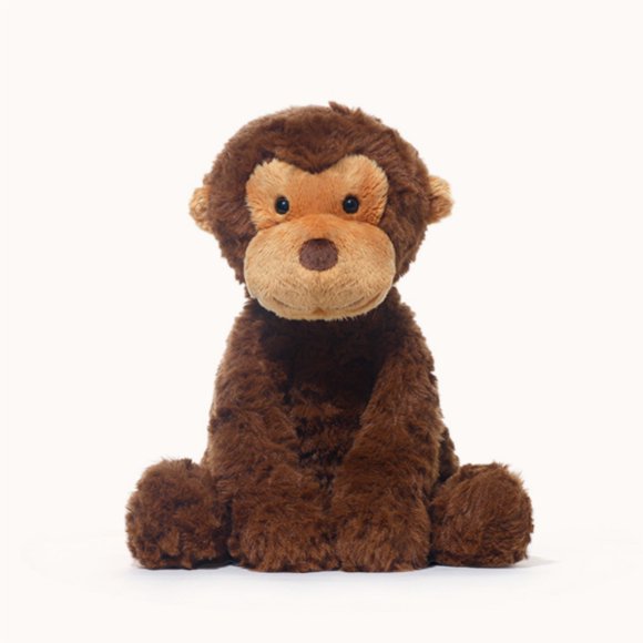 Soft Monkey Toy Stuffed Animal Cute Huggable For Adults Teens Holiday Birthday Party Indoor Comfort