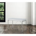 thumbnail image 5 of Marcelino Wooden Desk White/Silver 43.3L x 21.6W x 30H 2 Storage Drawers, 5 of 11