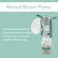 thumbnail image 4 of Ameda Manual Breast Pump Kit, Single-Side Pump, DEHP and BPA-free, 1 Ct, 4 of 4