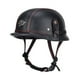 thumbnail image 4 of Casco de moto de cuero sintético alemán para hombre y mujer, casco vintage, casco clásico para montar en patinete eléctrico, cascos de media cara para las cuatro estaciones, 4 of 5